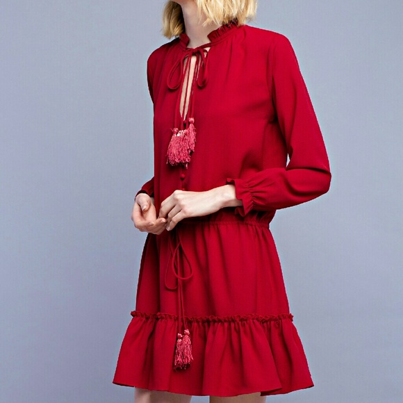 Burgundy Dress