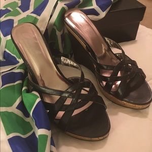 Black Carlos Santana wedges