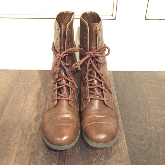 Lace up boots