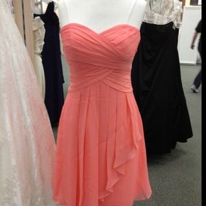 David's bridal bridesmaid dress