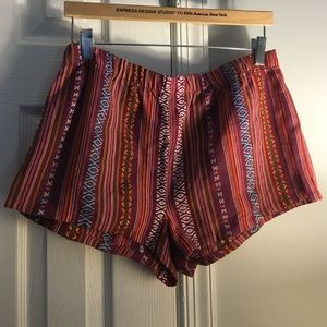 Multicolored shorts