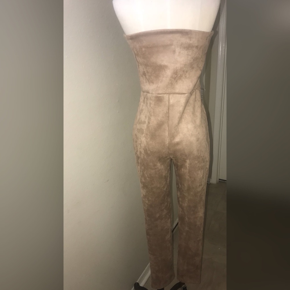 HP Aisha Suede Jumpsuit - Picture 8 of 8