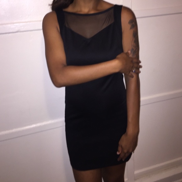 Backless mini dress