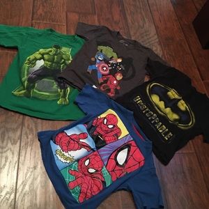 Superheroes T Shirt Bundle