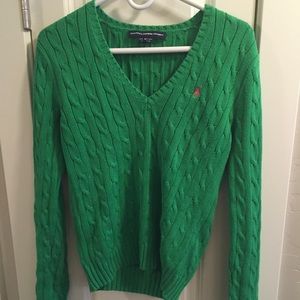 Polo Ralph Lauren V-Neck Sweater - Size Medium