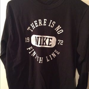 Black Nike Long Sleeve Tee