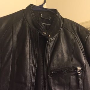 Wildons Leather black extra small leather jacket