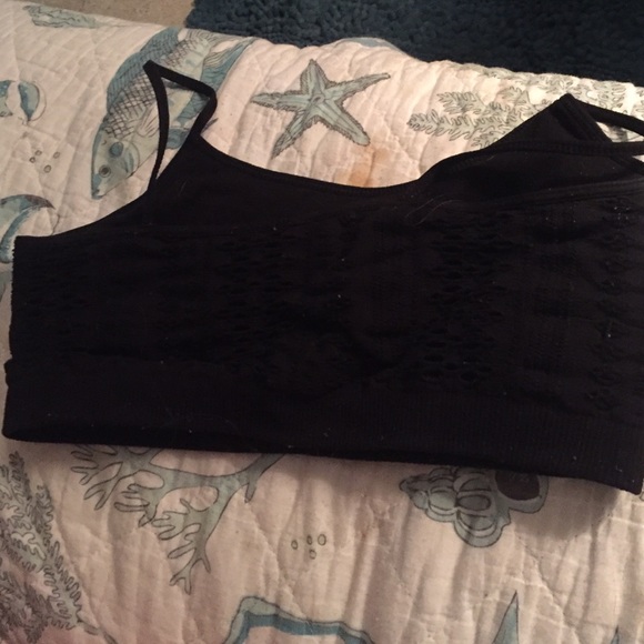 Lace/crop top - Picture 2 of 2