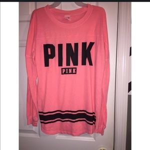 VS Pink open back shirt