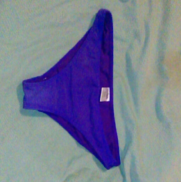 Purple bathing suit bottoms