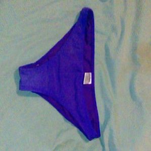Purple bathing suit bottoms
