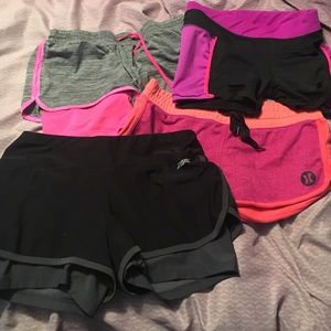 4 Small workout shorts Bundle