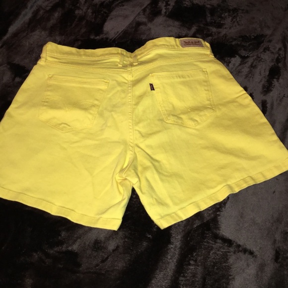 Yellow shorts