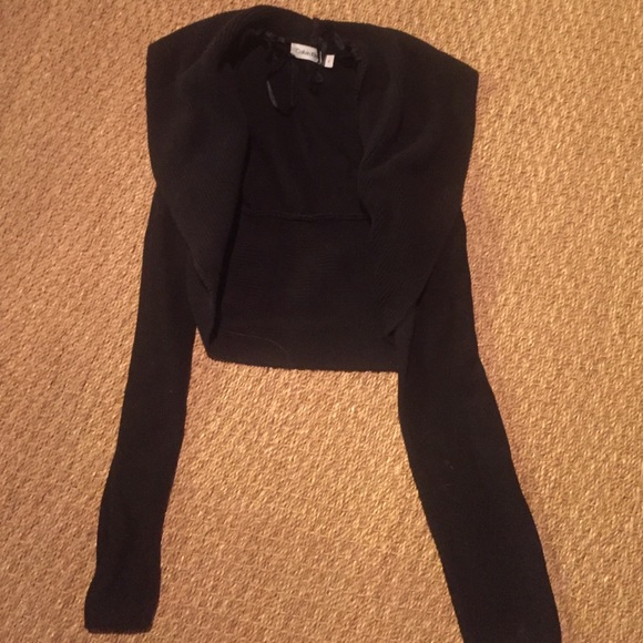 Calvin Klein shrug