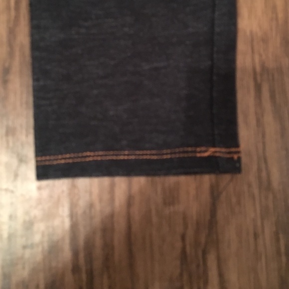 Never worn blue jean leggings - Picture 2 of 3