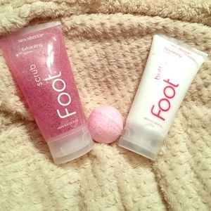 Spa Sister foot scrub and butter