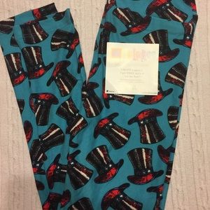 Lularoe Kids L/XL Tophat Leggings "so soft "