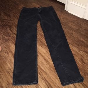 Low rise skinny jeans