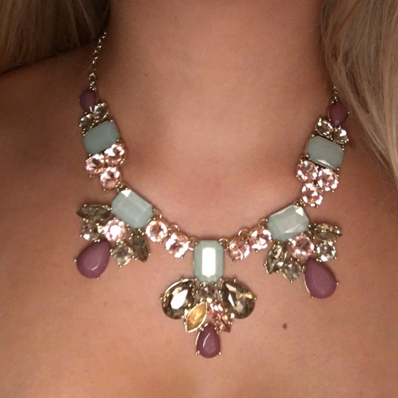 Jeweled Statement Necklace