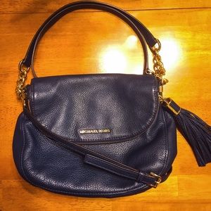 MK Bedford Medium Convertible Leather Shoulder Bag