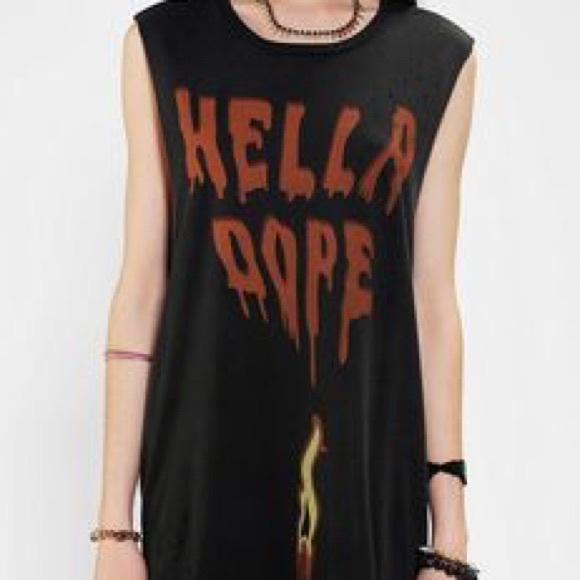 Lip Service 🔥 Hella Dope Tunic Tee