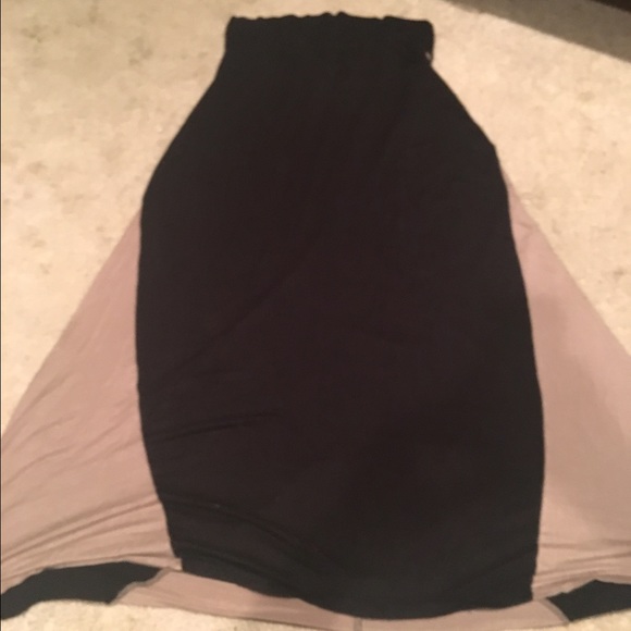 Long maxi skirt. Really cute.