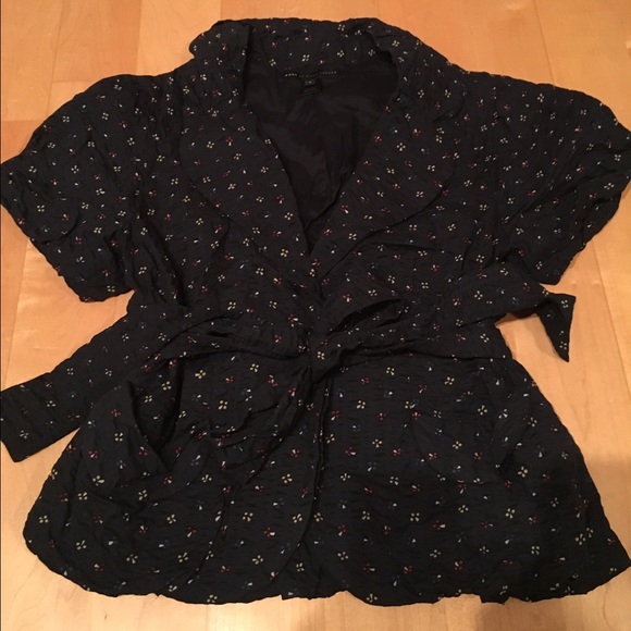 Marc by Marc jacobs jacquard floral wrap top