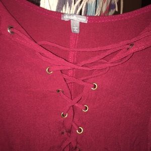 Charlotte Russe Red top