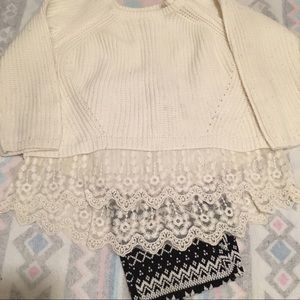 GB girls sweater & leggings