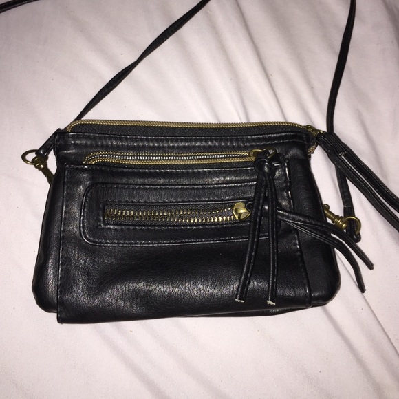 Black cross body/ clutch