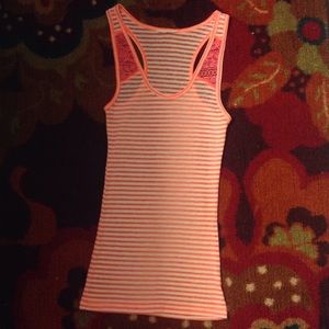 Neon orange size small tank