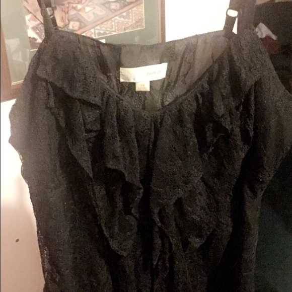 Lace tank top