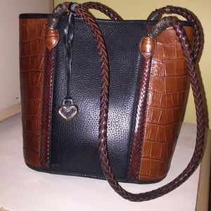 🍃 Brighton purse black and brown shoulder bag