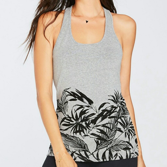 Fabletics palm burnout tank XXL NWT