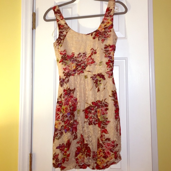 As U Wish fall size medium dress floral