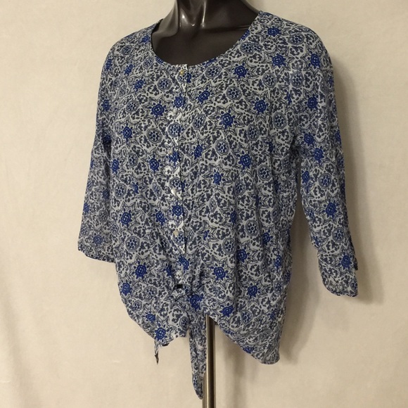 Semi sheer summer top