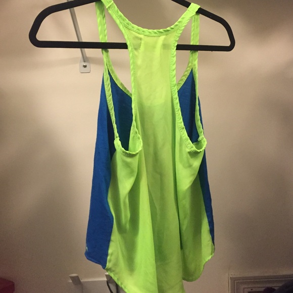 NWOT Hollister Racerback Colorblock Tank Top - Picture 3 of 4