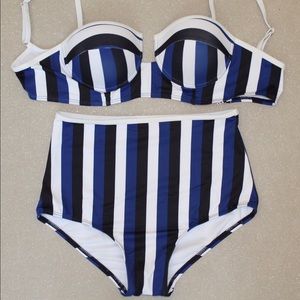 VINTAGE!!! High-waisted Bikini Set!!!