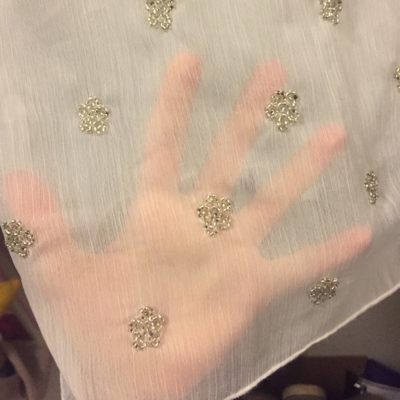 NWOT Hollister Sheer Embellished Shirt - Picture 4 of 4