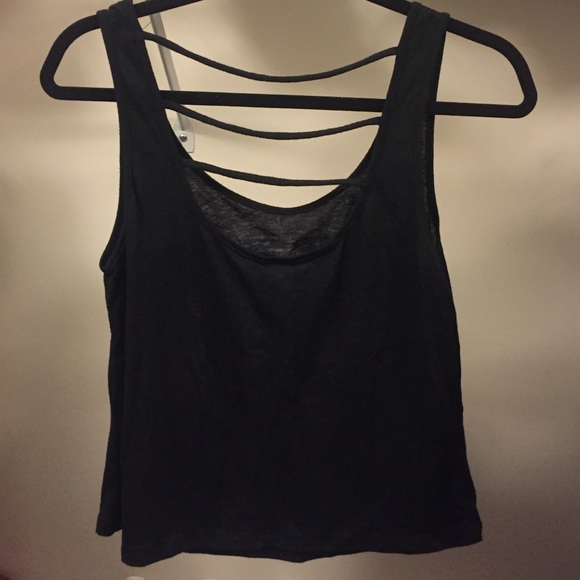 NWOT Cage Back NYC Tank Top from Tilly's - Picture 3 of 3