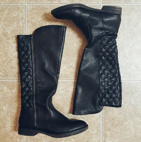 Steve Madden Shoes - Black Riding Boots