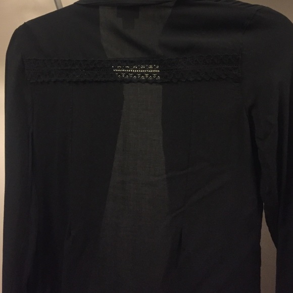 NWOT Mossimo Supply Co Button Down with Lace - Picture 4 of 4