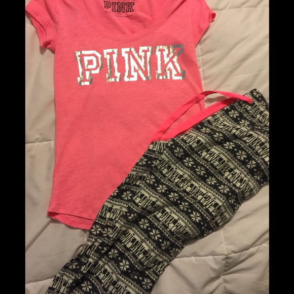 PINK pajama set!