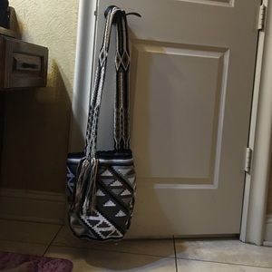 Handcrafted hobo bag