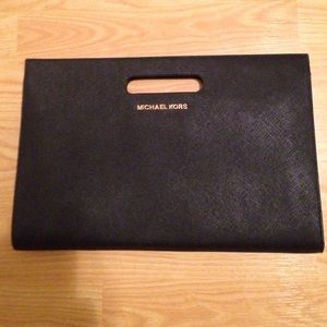 Michael Kors Black Clutch-Condition/New