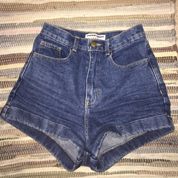High Waisted American Apparel Shorts