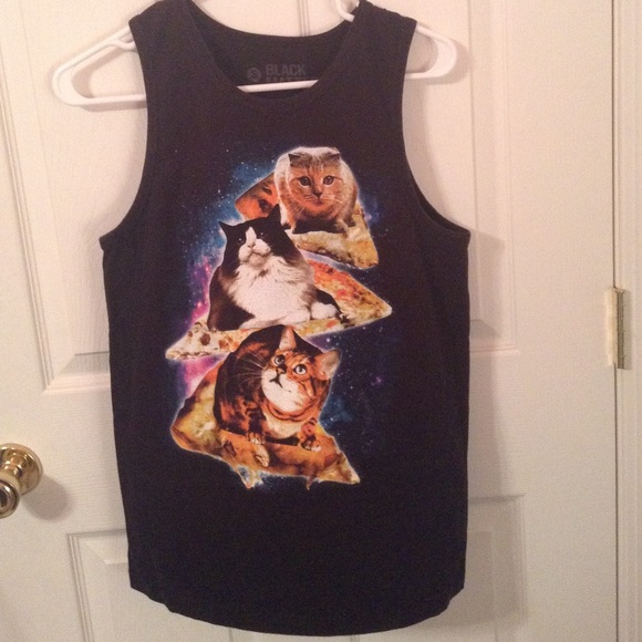 Cats On Pizza In Space