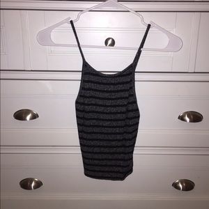 Brandy Melville Gray and Black Tank