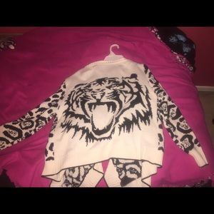 leopard cardigan