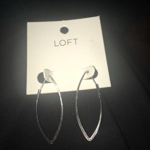 Loft silver earrings